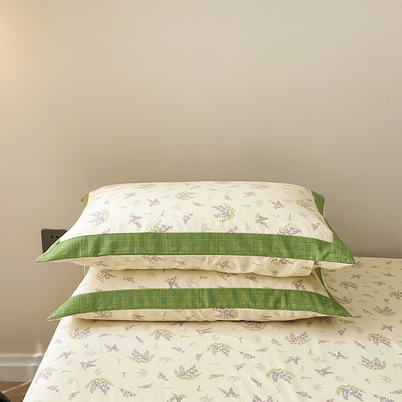 Lavender Cotton Coverlet | Eco-Friendly | Full, Queen, King Sizes