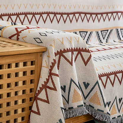 Geometric Blanket | Cotton-Polyester Blend | Multiple Sizes