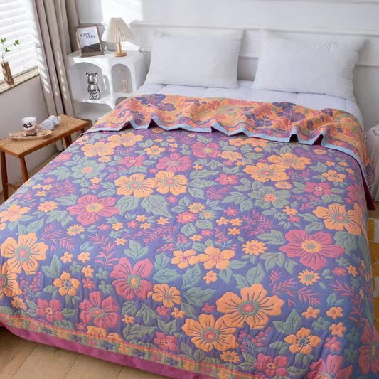 Jacquard Cotton Quilt | Eco-Friendly Fabric | Queen Size