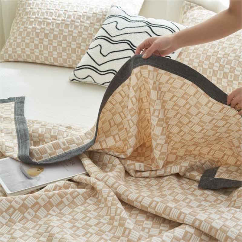 Reversible Quilt | 100% Organic Cotton | Full/Queen Size