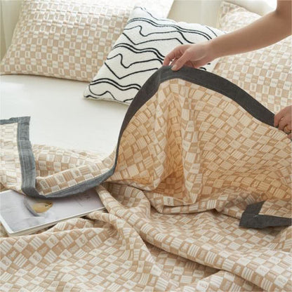Reversible Quilt | 100% Organic Cotton | Full/Queen Size
