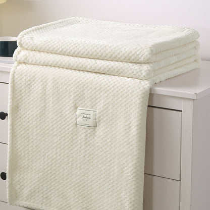 Lightweight Throw Blanket | Soft Polyester | Full Size 71"x79"