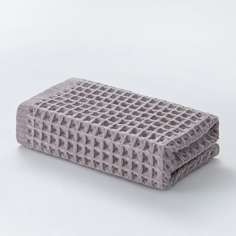 Cotton Waffle Weave Towels | Eco-Friendly & Super Absorbent | Set of 3