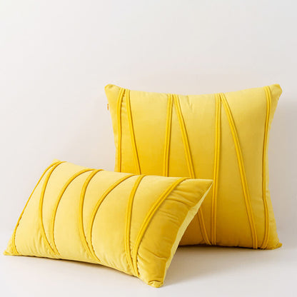 Stripe Pattern Decorative Pillowcase | Premium Soft Velvet | Available in Multiple Sizes