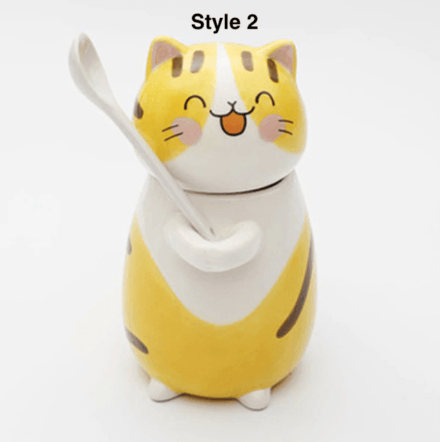 Cat Coffee Mug | Ceramic | Novelty Shape