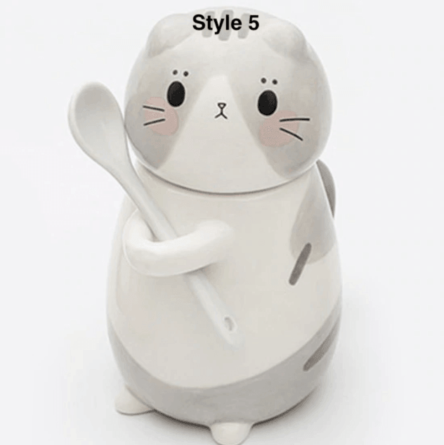 Cat Coffee Mug | Ceramic | Novelty Shape
