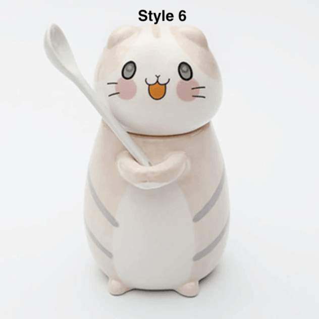 Cat Coffee Mug | Ceramic | Novelty Shape