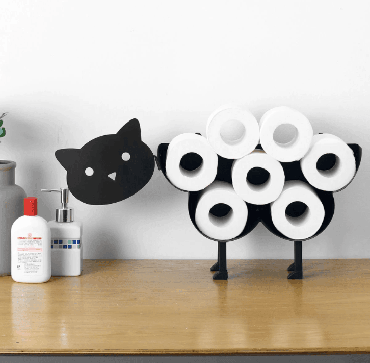 Cat Decorative Toilet Paper Holder