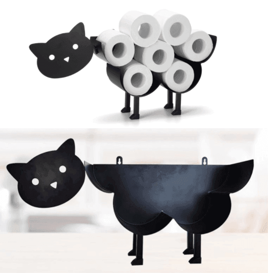Cat Decorative Toilet Paper Holder