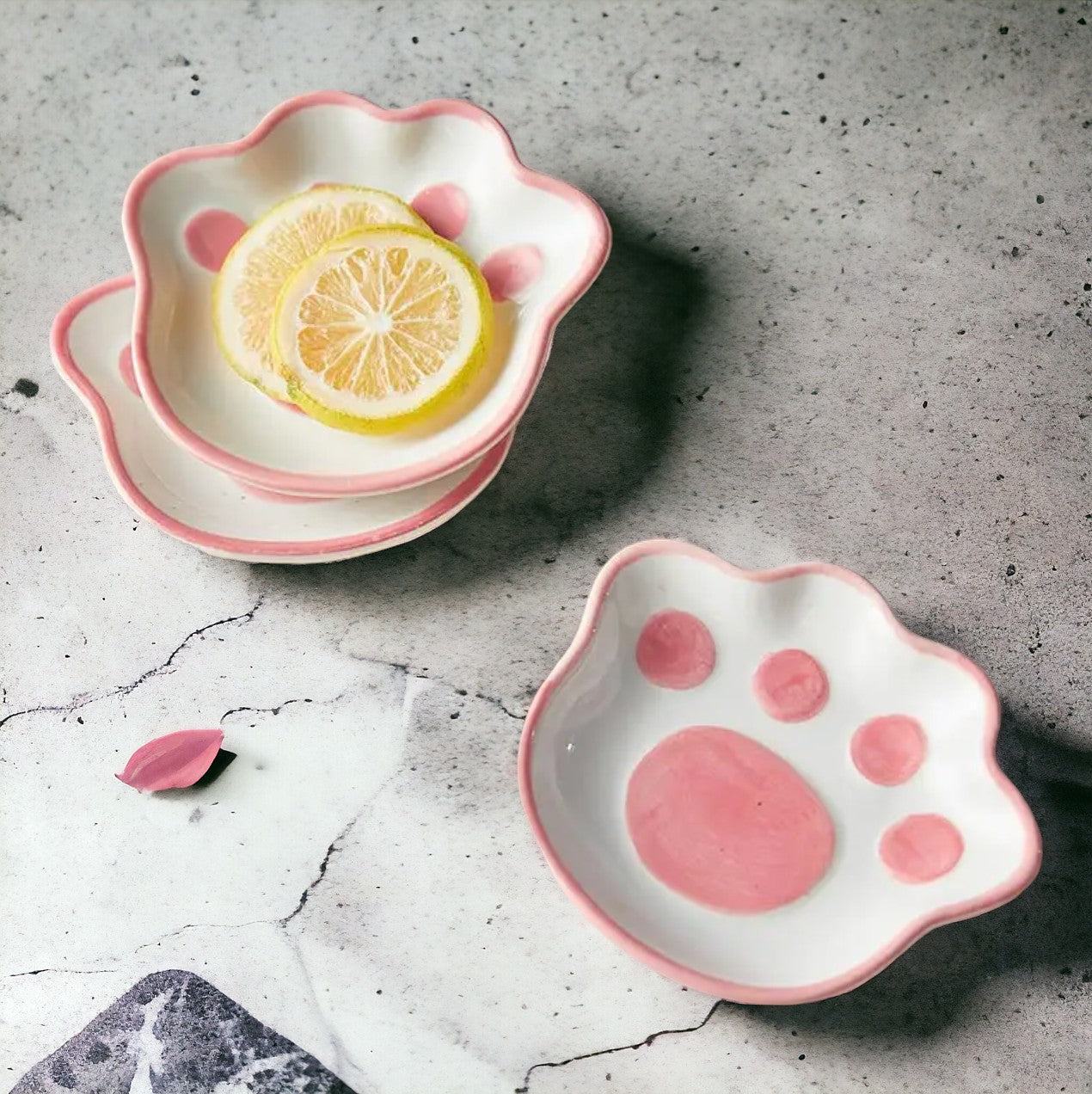 Cat Paw Dish Plate | Ceramic | Whimsical Design