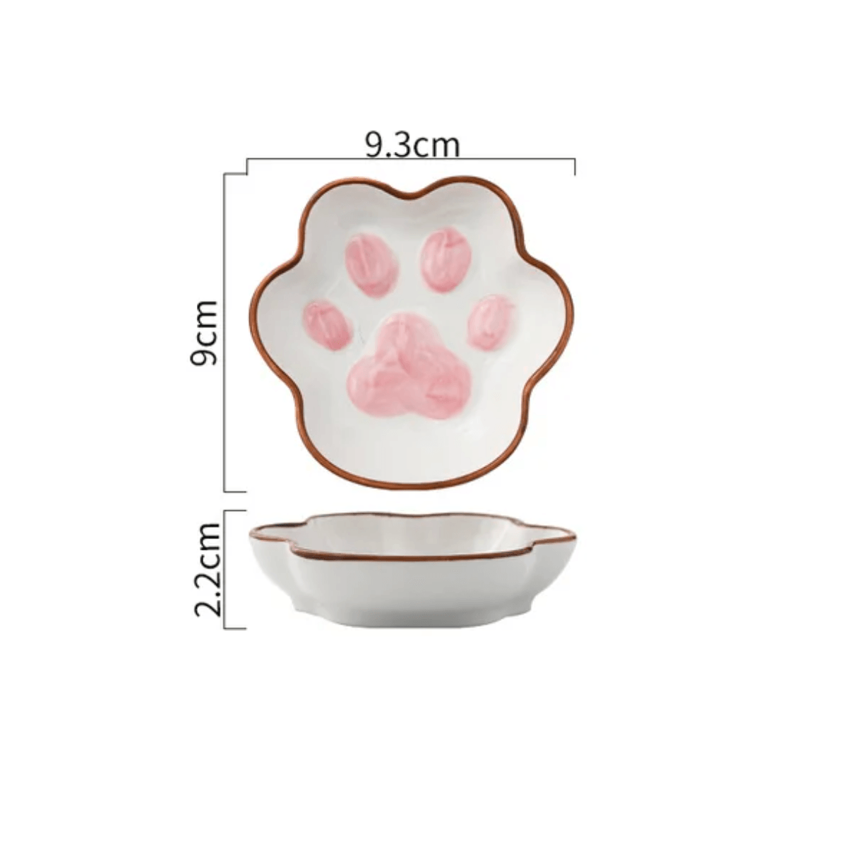 Cat Paw Dish Plate | Ceramic | Whimsical Design