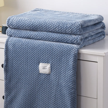 Lightweight Throw Blanket | Soft Polyester | Full Size 71"x79"