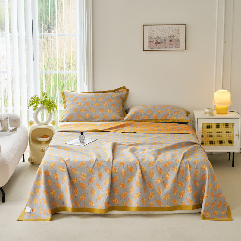 Cotton Gauze Quilt | Three Layers | Full, Queen, King Sizes