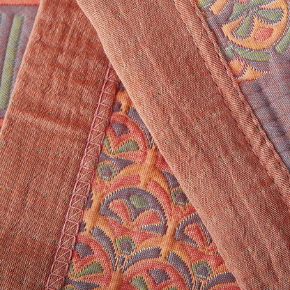 Colorful Reversible Quilt | 100% Organic Cotton | Full/Queen/King Sizes