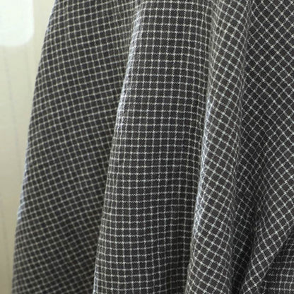Plaid Sofa Blanket | Soft Cotton Gauze | Single Piece