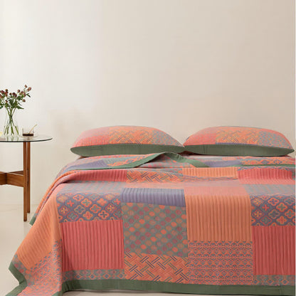 Cotton Quilt Set | Hypoallergenic Breathable Fabric | Multiple Sizes Available