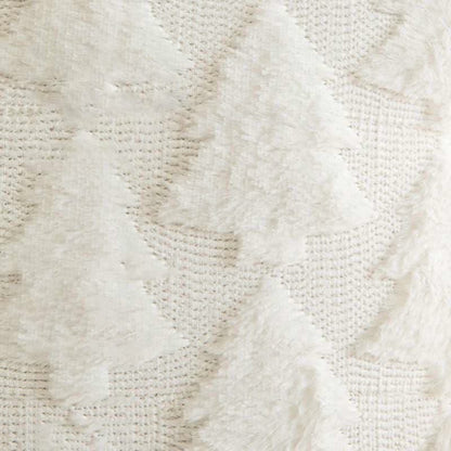 Christmas Tree Decorative Pillowcase | Soft Plush Polyester | 30x50cm, 45x45cm, 50x50cm