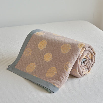 Cotton Gauze Summer Quilt | 100% Organic Cotton | Available in Full, Queen, King Sizes
