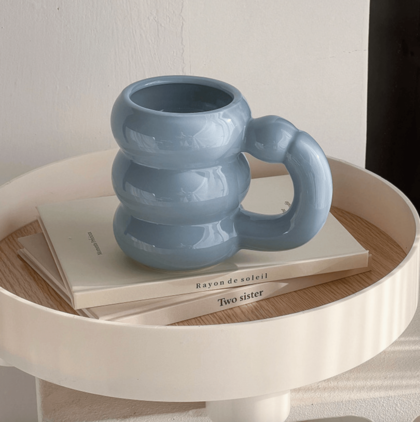 Ceramic Mugs | Bubble Design | Circle Shape