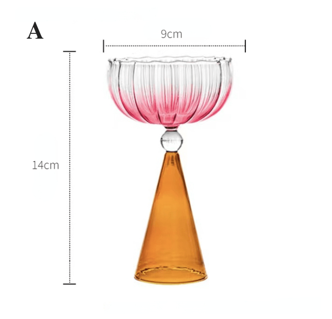 Champagne Cocktail Glass Goblet | Premium Glass | Elegant Design