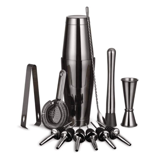 Cocktail Shaker Set | Stainless Steel | Complete Bar Set