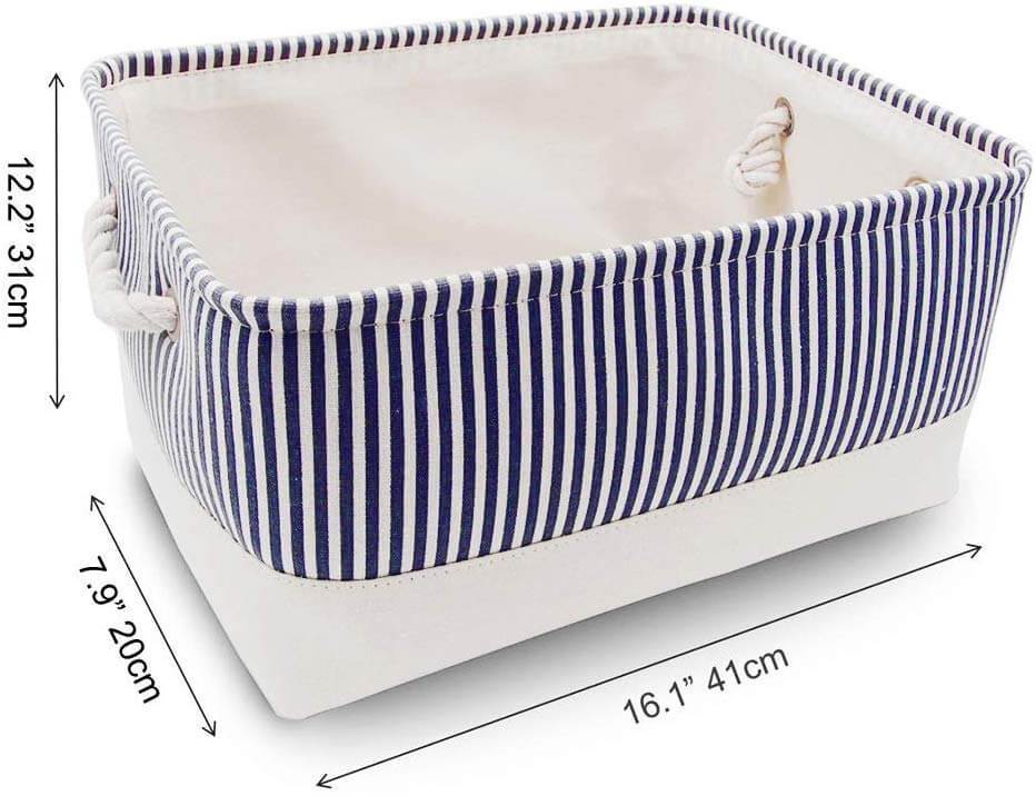 Collapsible Storage Boxes | Durable Three-Layer Material | Large 3-Pack