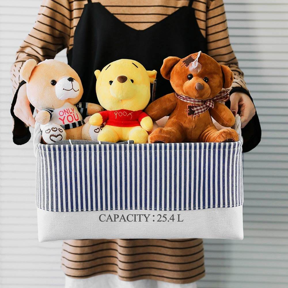 Collapsible Storage Boxes | Durable Three-Layer Material | Large 3-Pack