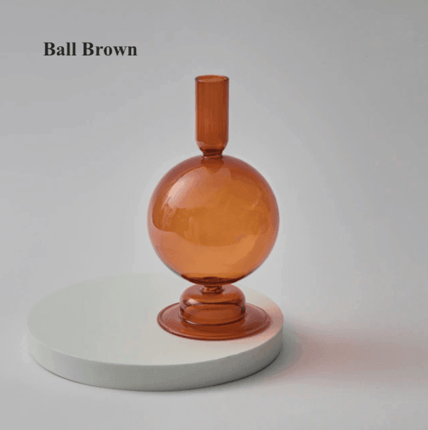 Candlesticks | Glass | Colorful