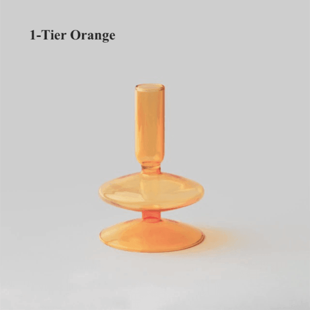 Candlesticks | Glass | Colorful
