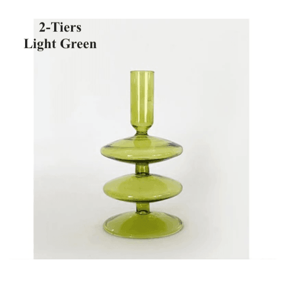 Candlesticks | Glass | Colorful