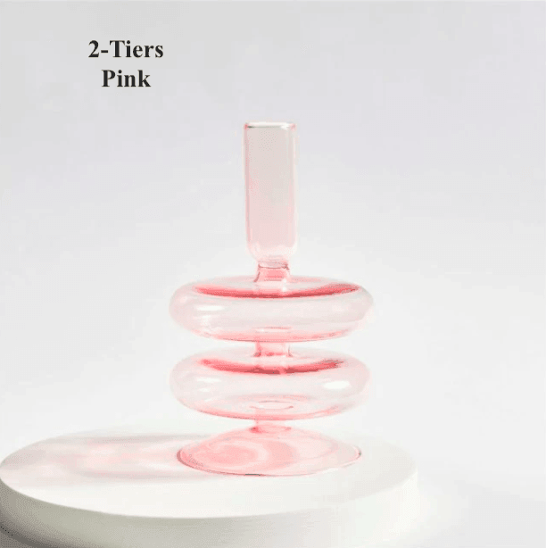 Candlesticks | Glass | Colorful