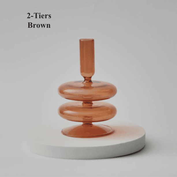 Candlesticks | Glass | Colorful