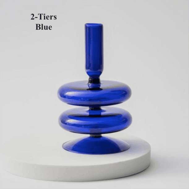 Candlesticks | Glass | Colorful