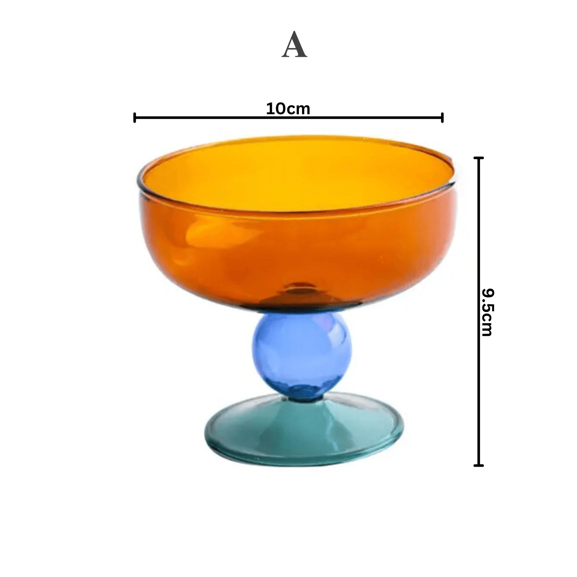 Glass Bowl | Dessert | Colorful