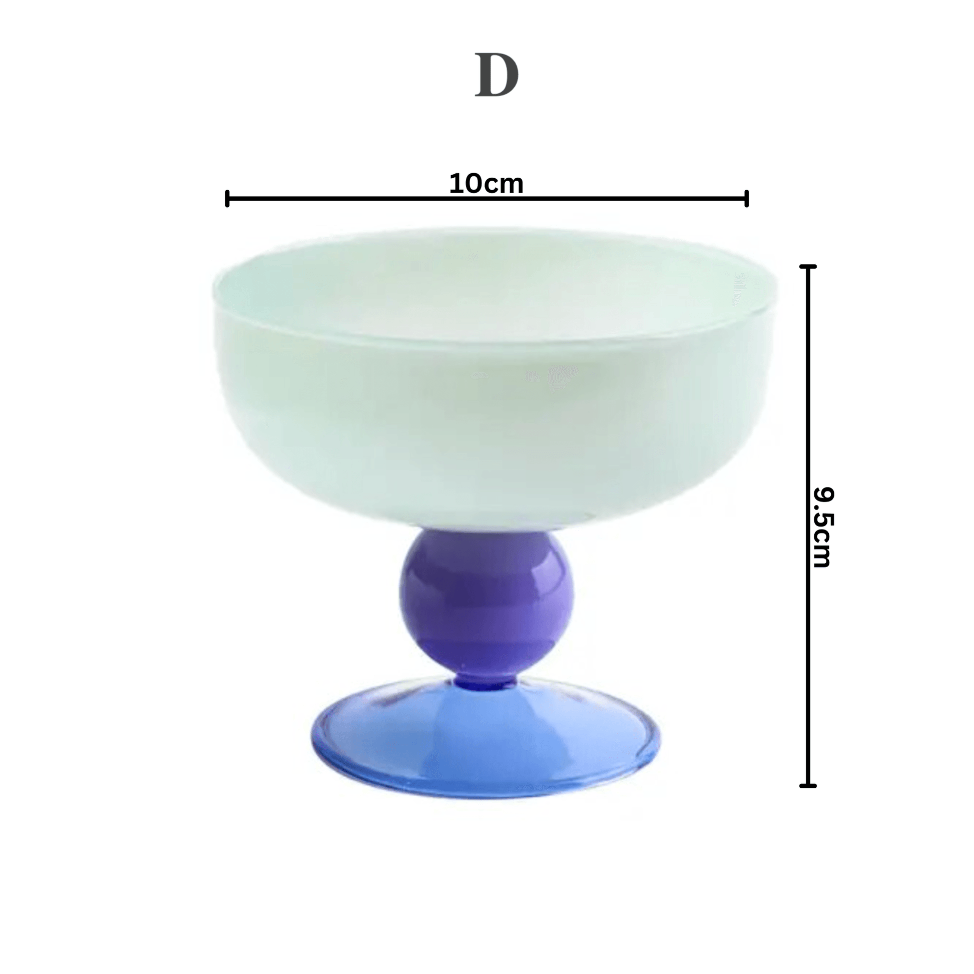 Glass Bowl | Dessert | Colorful