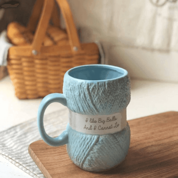 Ceramic Mug | Wool Design | Various Colors