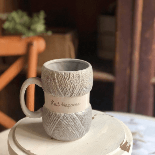 Ceramic Mug | Wool Design | Various Colors
