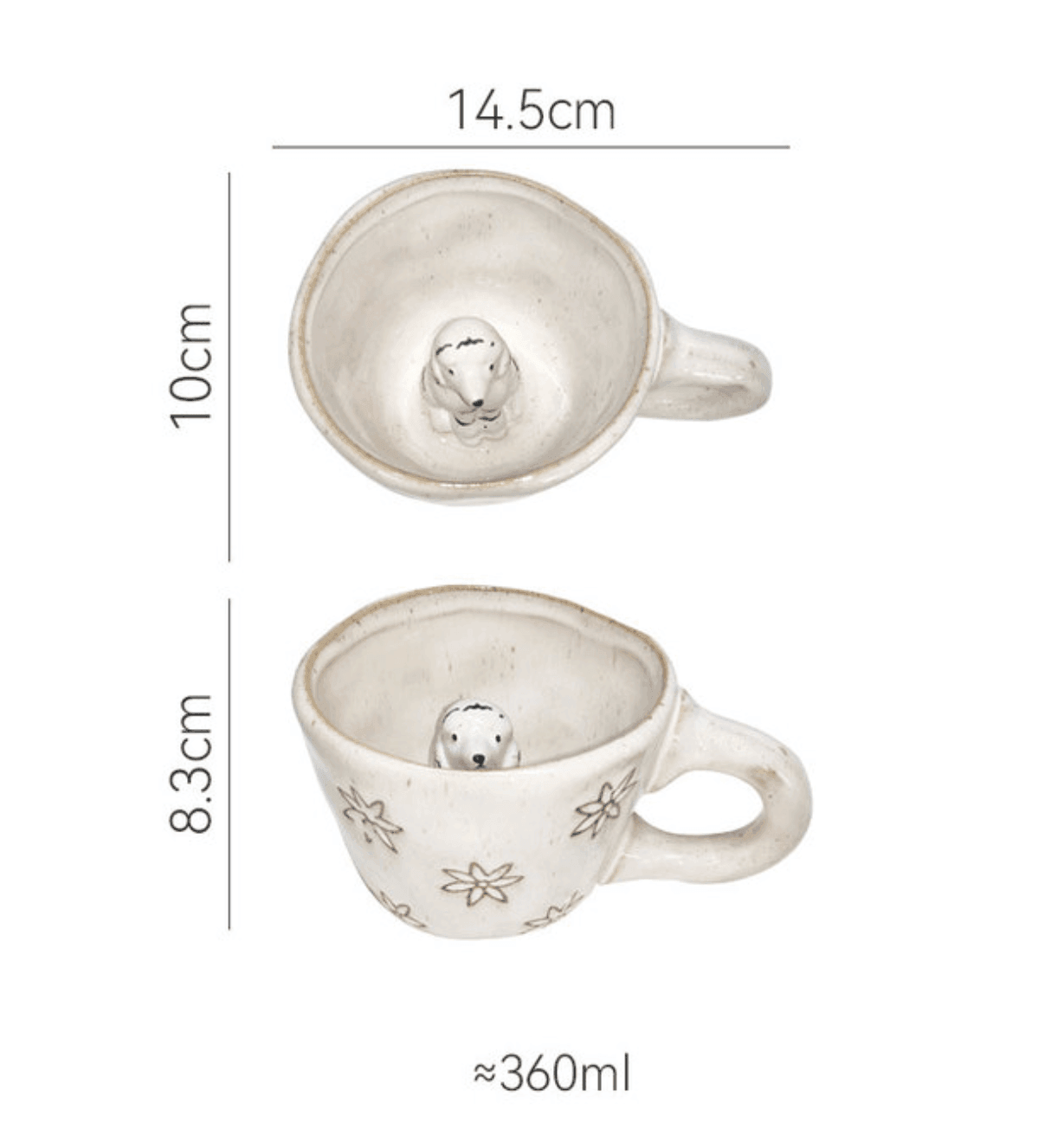 Creative Mug | Ceramic | 3D