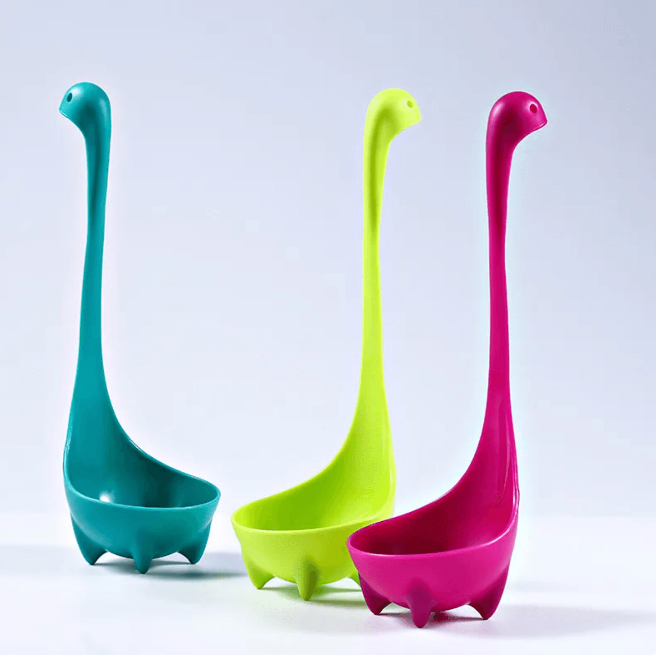Dinosaur Soup Spoon | Silicone | Various Colors