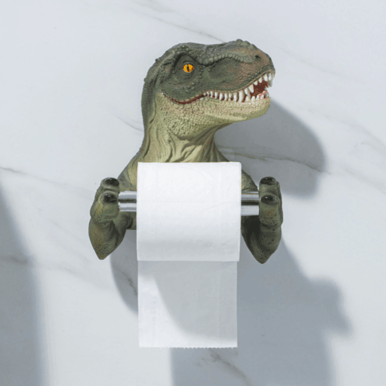 Creative Dinosaur Toilet Paper Rack