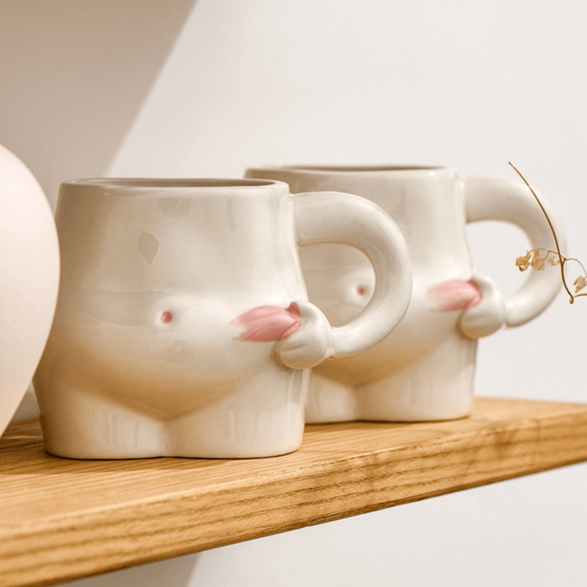 Ceramic Mug | Fat Belly Shape | Unique Design