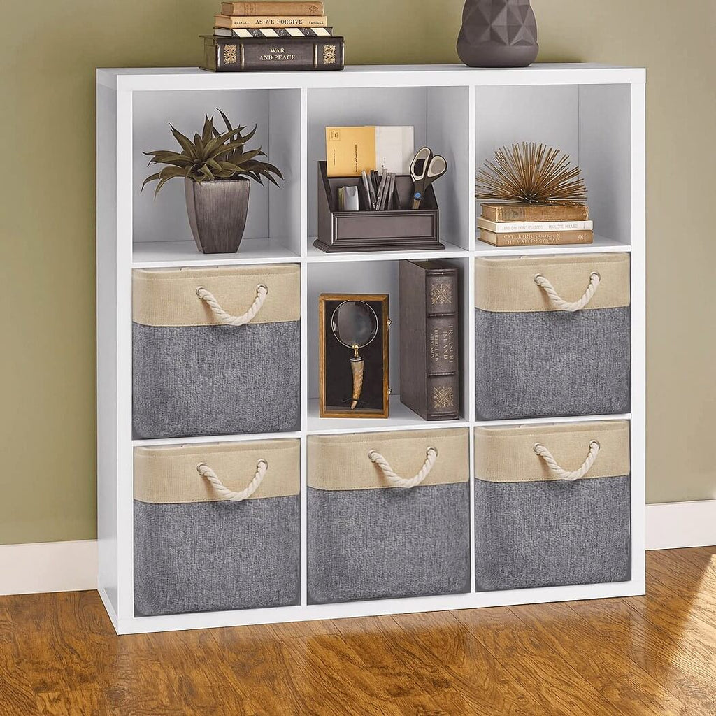 Storage Boxes | Canvas & EVA | Large 41.6L, 13"x15"x13"