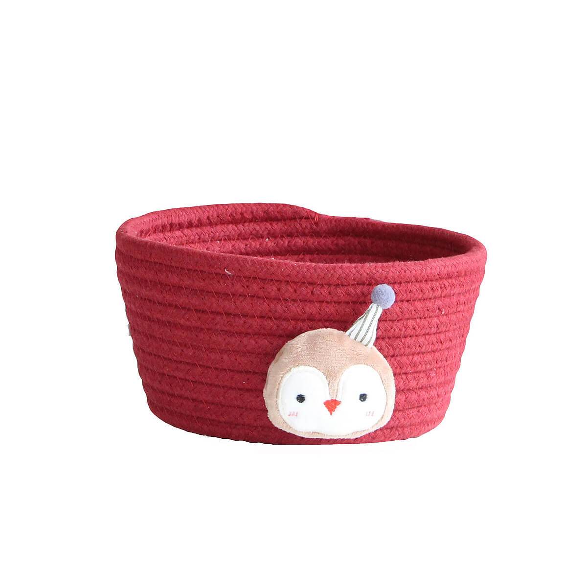 Animal Storage Basket | Cotton Rope | Foldable Design