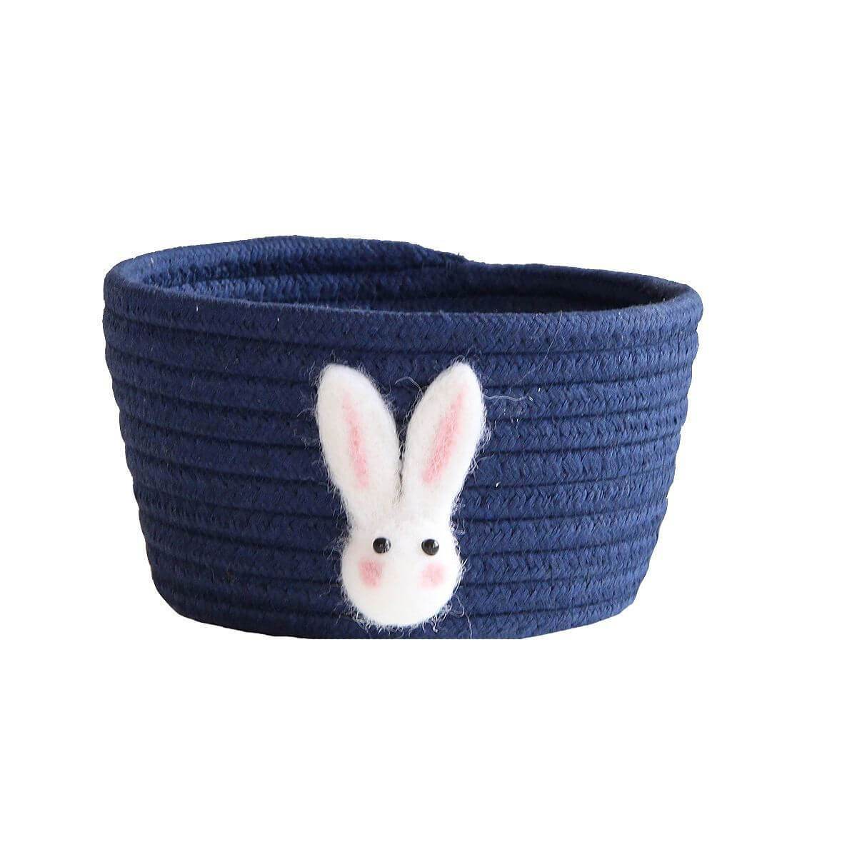 Animal Storage Basket | Cotton Rope | Foldable Design