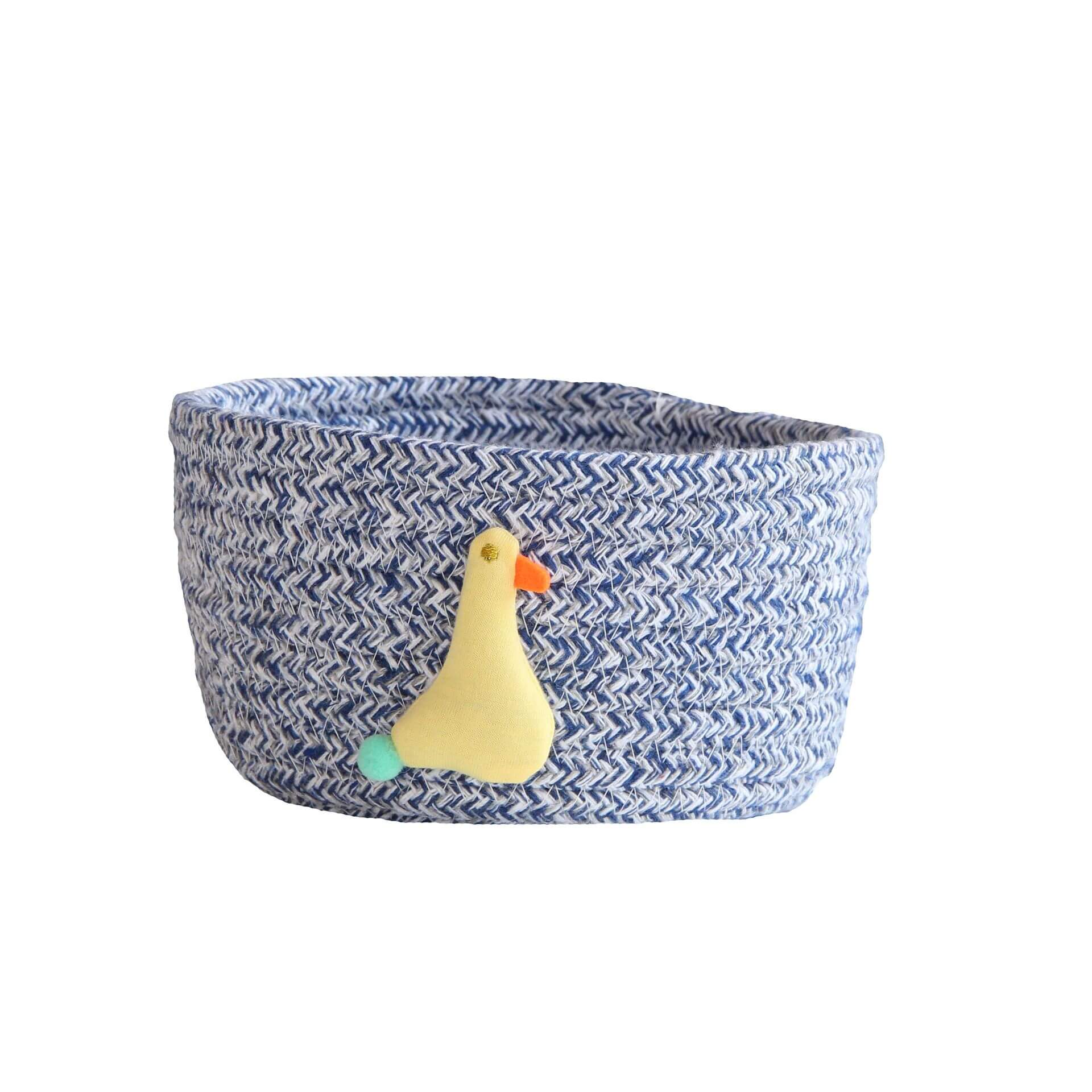 Animal Storage Basket | Cotton Rope | Foldable Design
