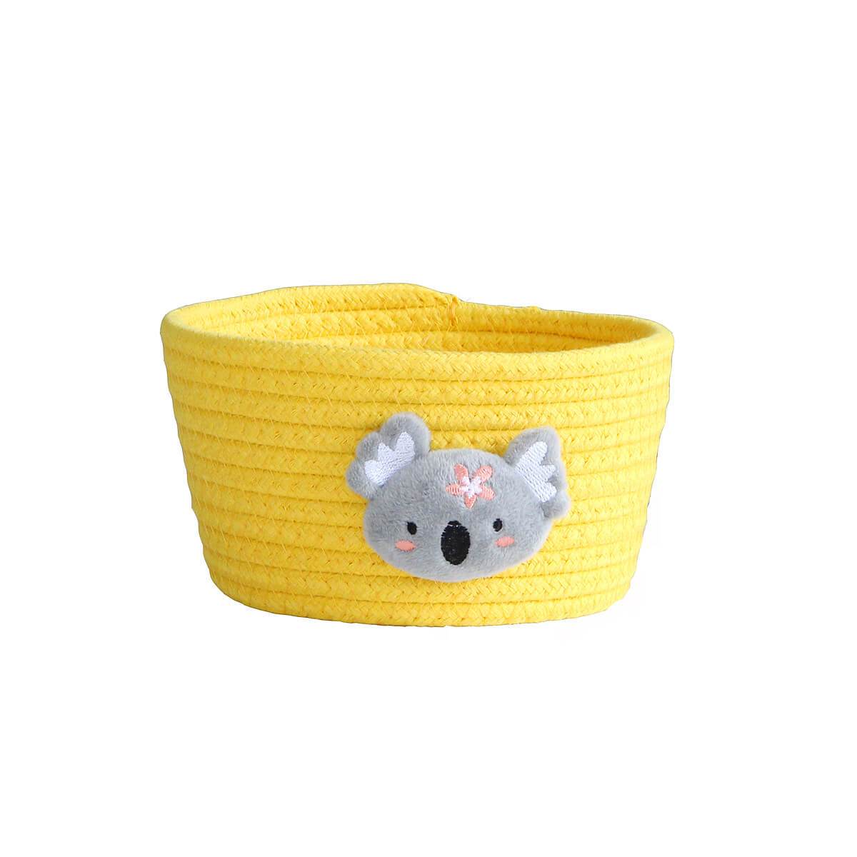 Animal Storage Basket | Cotton Rope | Foldable Design