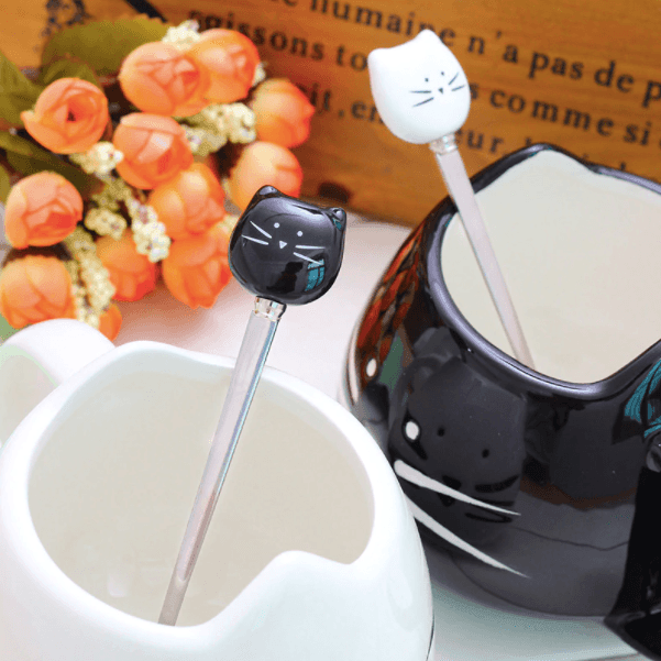 Cute Cat Ceramic Mug | Ceramic | 350ml