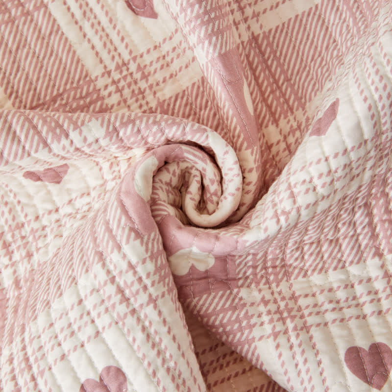 Cotton Quilted Bedding Set | Eco-Friendly & Breathable | 3-Piece Set