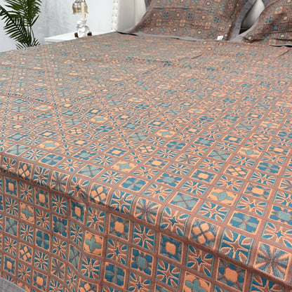 Reversible Cotton Quilt | Eco-Friendly Organic Cotton | Full/Queen Size Options