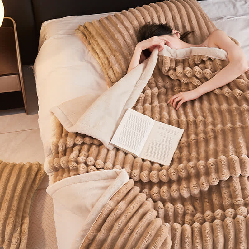 Soft Lightweight Throw Blanket | Double Velvet Polyester | Available in Multiple Colors